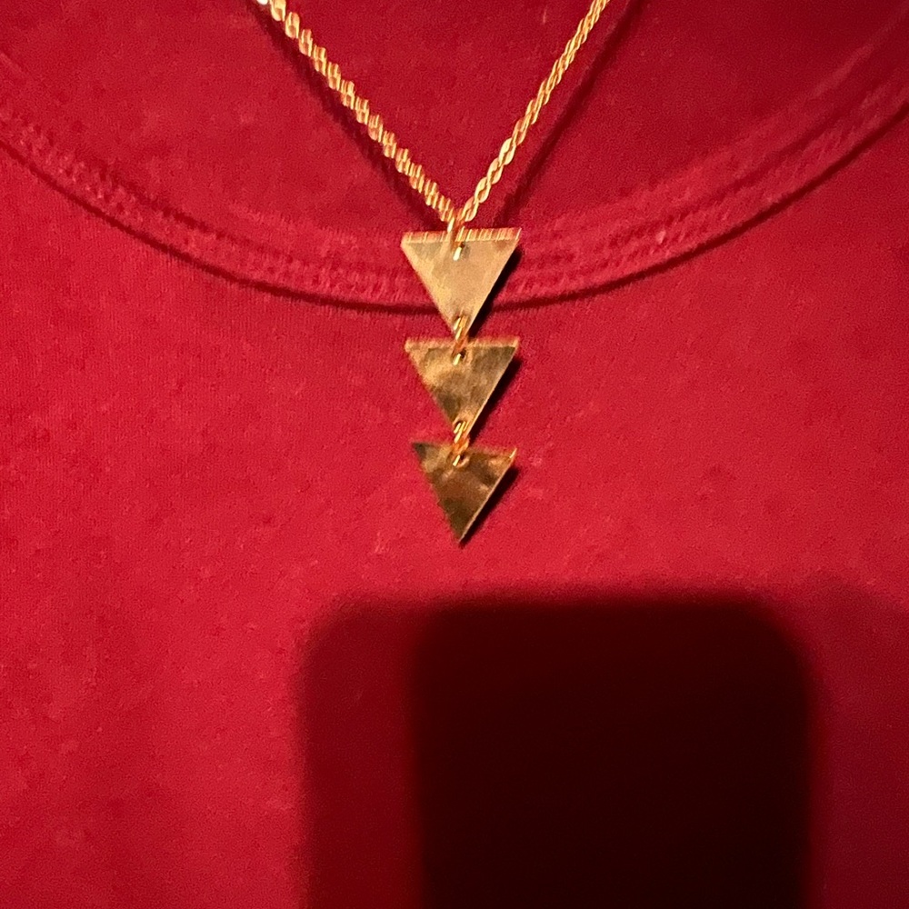 Gold necklace